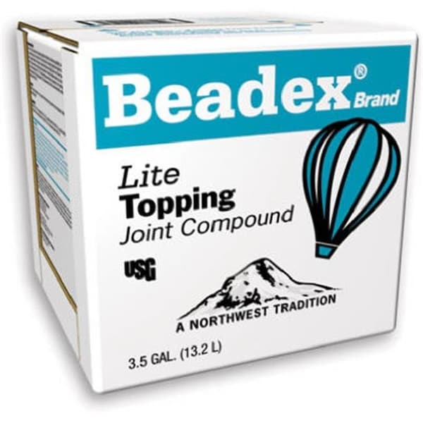 US Gypsum 385262 3.5 Gallon Carton Beadex Lite Topping